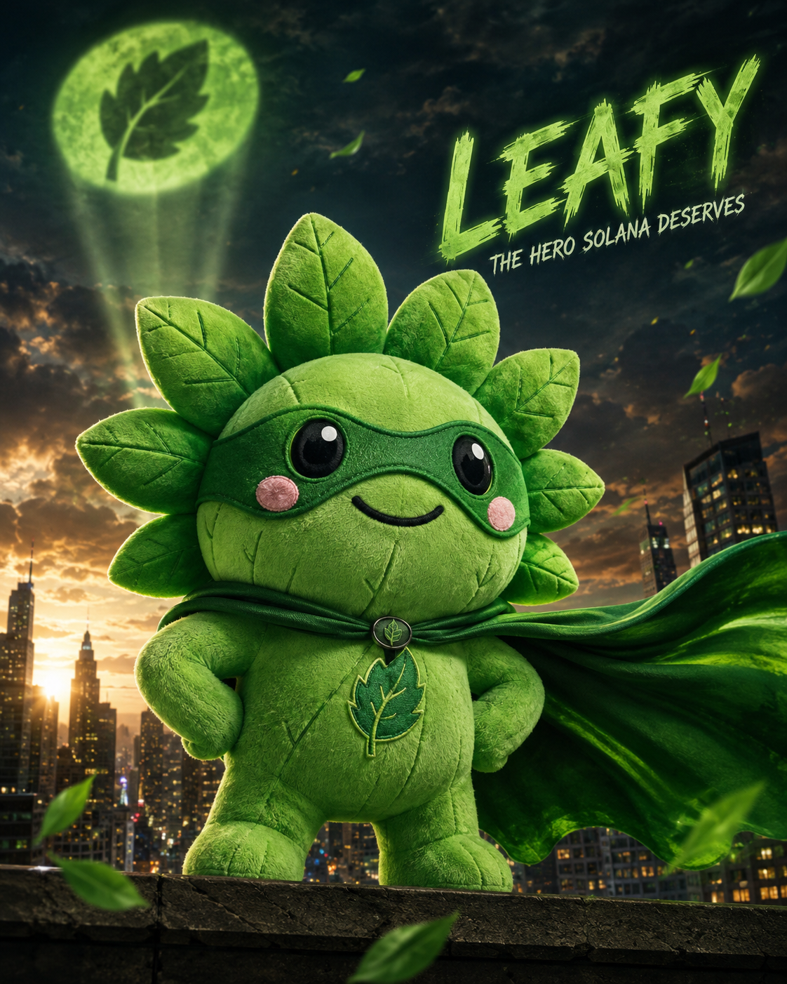 Leafy as a city hero